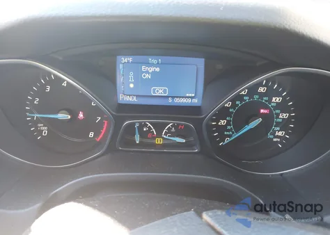 2014 Ford Focus Se из США, поврежденный, VIN 1FADP3F25EL387812